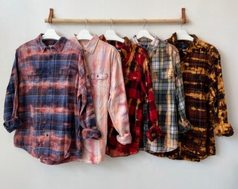 extra long flannel shirt