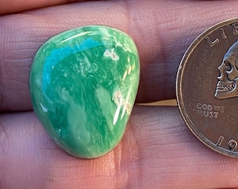 Black Bridge Variscite Cabochon