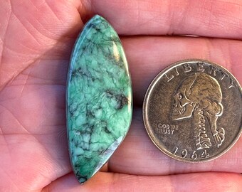 Black Bridge Variscite Cabochon