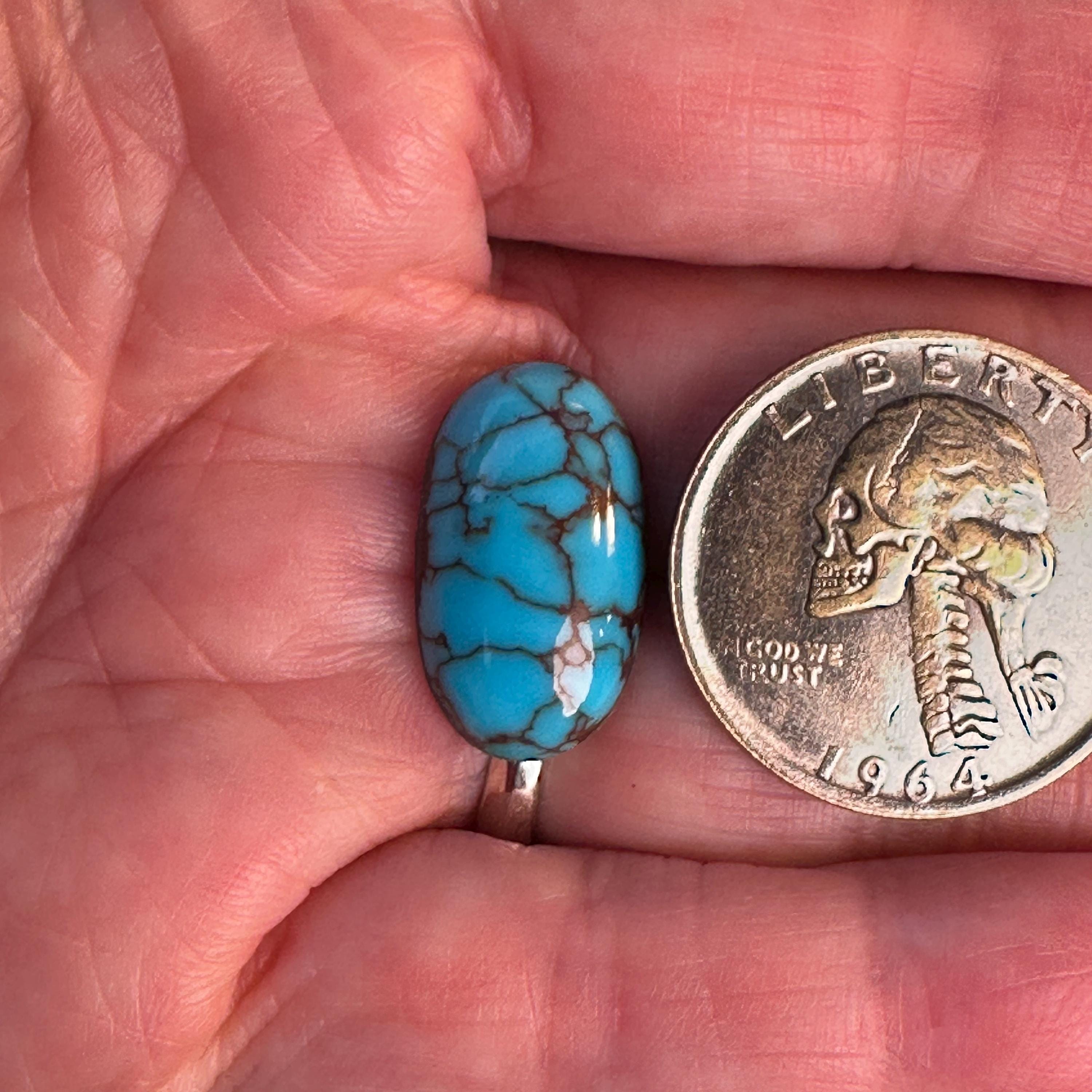 エジプシャンターコイズ　11カラット 10,9ct Egyptian Turquoise ハイグレード エジプシャン ターコイズ EG