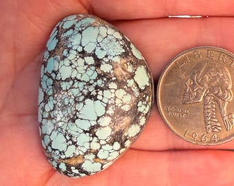 Natuurlijke Hubei-turkoois cabochon