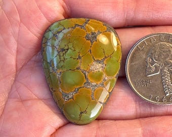 Natuurlijke Hubei-turkoois cabochon