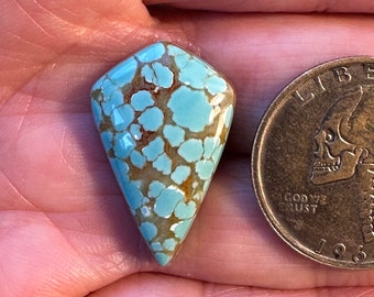 Nevada Number 8 Turquoise Cabochon