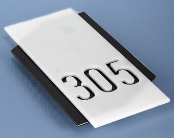 Custom 3D Number, Floating Door Numbers Sign, 3D Numbers , Modern Door Number, Floating Number, Modern Numbers