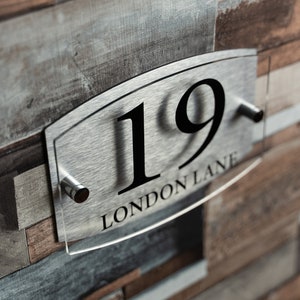 Decorative number signs, House numbers signs, Modern Door Number, Front Door Numbers, House Numbers Plaque, House Wall Plaques UK
