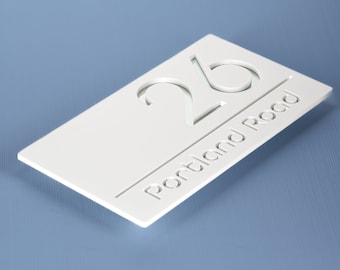 Floating House Sign, Door Numbers Plaque, Floating Door Address Sign, Modern House Numbers, Decorative Door Signs, Number Rings, Lettercut