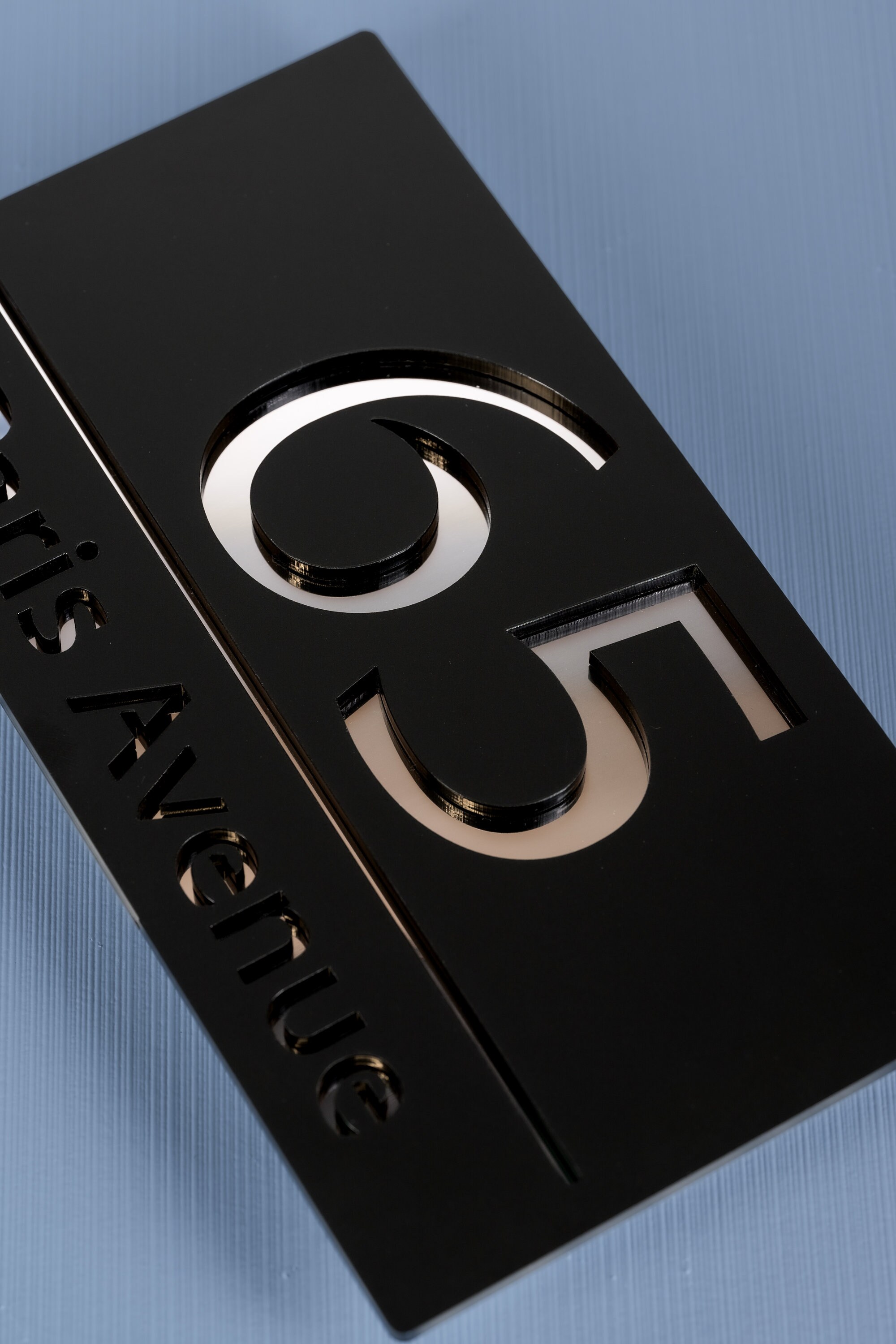 Floating Number Design House Floating Number Plaque, Floating Door Numbers Plaque, Custom 3D ...