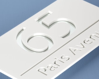 House Floating Number Plaque, Floating Door Numbers Plaque, Custom 3D Sign, Door Numbers Plaque, House Signs Numbers, Front Door Numbers