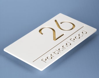 Floating House Sign, Door Numbers Plaque, Floating Door Address Sign, Modern House Numbers, Decorative Door Signs, Number Rings, Lettercut