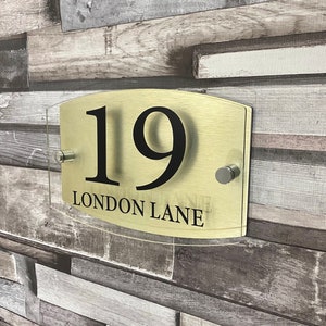 Decorative number signs, House numbers signs, Modern Door Number, Front Door Numbers, House Numbers Plaque, House Wall Plaques UK, Doorsign