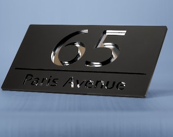 House Floating Number Plaque, Floating Door Numbers Plaque, Custom 3D Sign, Door Numbers Plaque, House Signs Numbers, Front Door Numbers