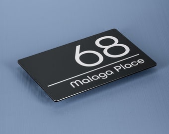 House Door Signs, Plaques Door, Numbers, Personalised Name Plate wall