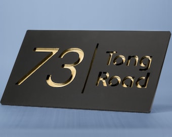 Floating House Sign, Decorative Door Signs, Modern Door Number, Address Numbers Plaque, 3D sign custom, Doorsing, Door Numbers, Number Ring