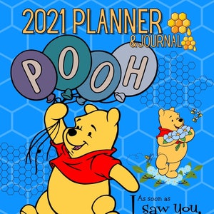 Winnie the Pooh - 8x10 planner cover 2021