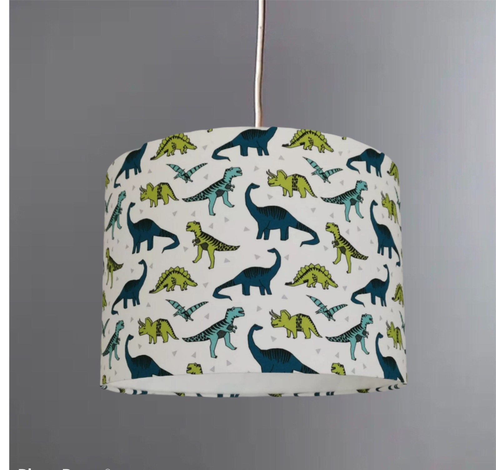 New HQ kids dinosaurs print lamp shade pendant ceiling light Etsy