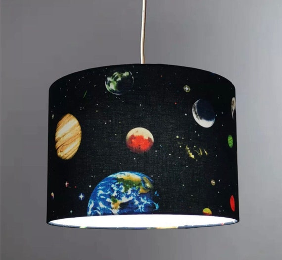 Space themed light shade deals