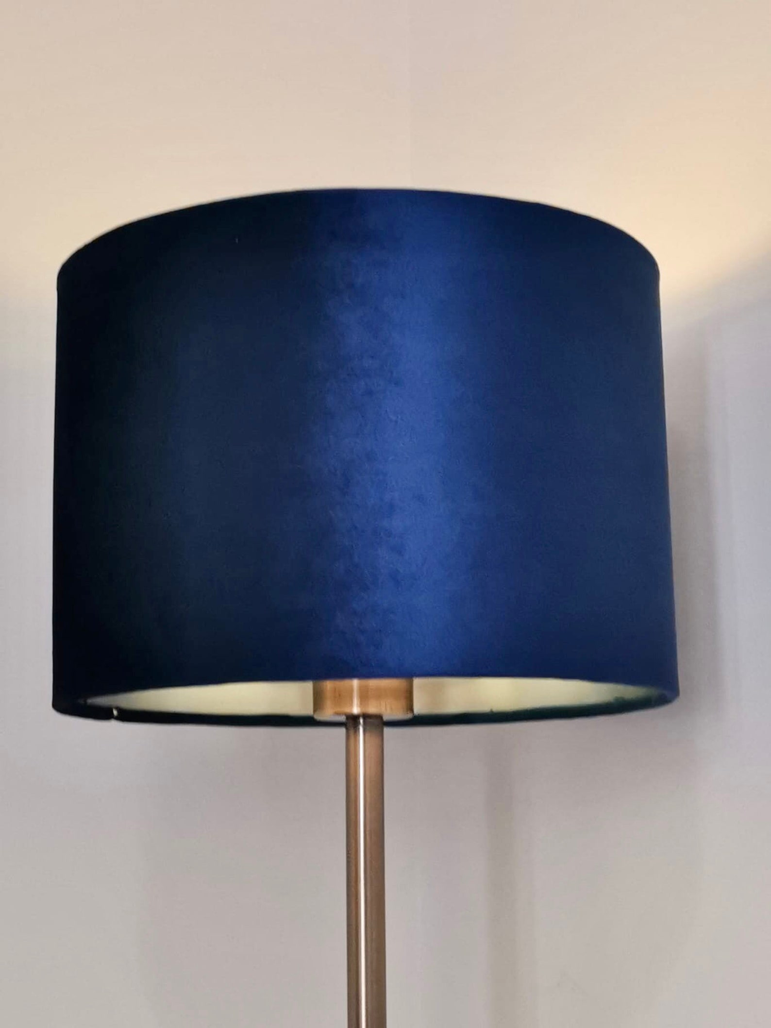 New Luxury Velvet Navy Blue Lamp Shade and Pendant Light Shade Etsy UK