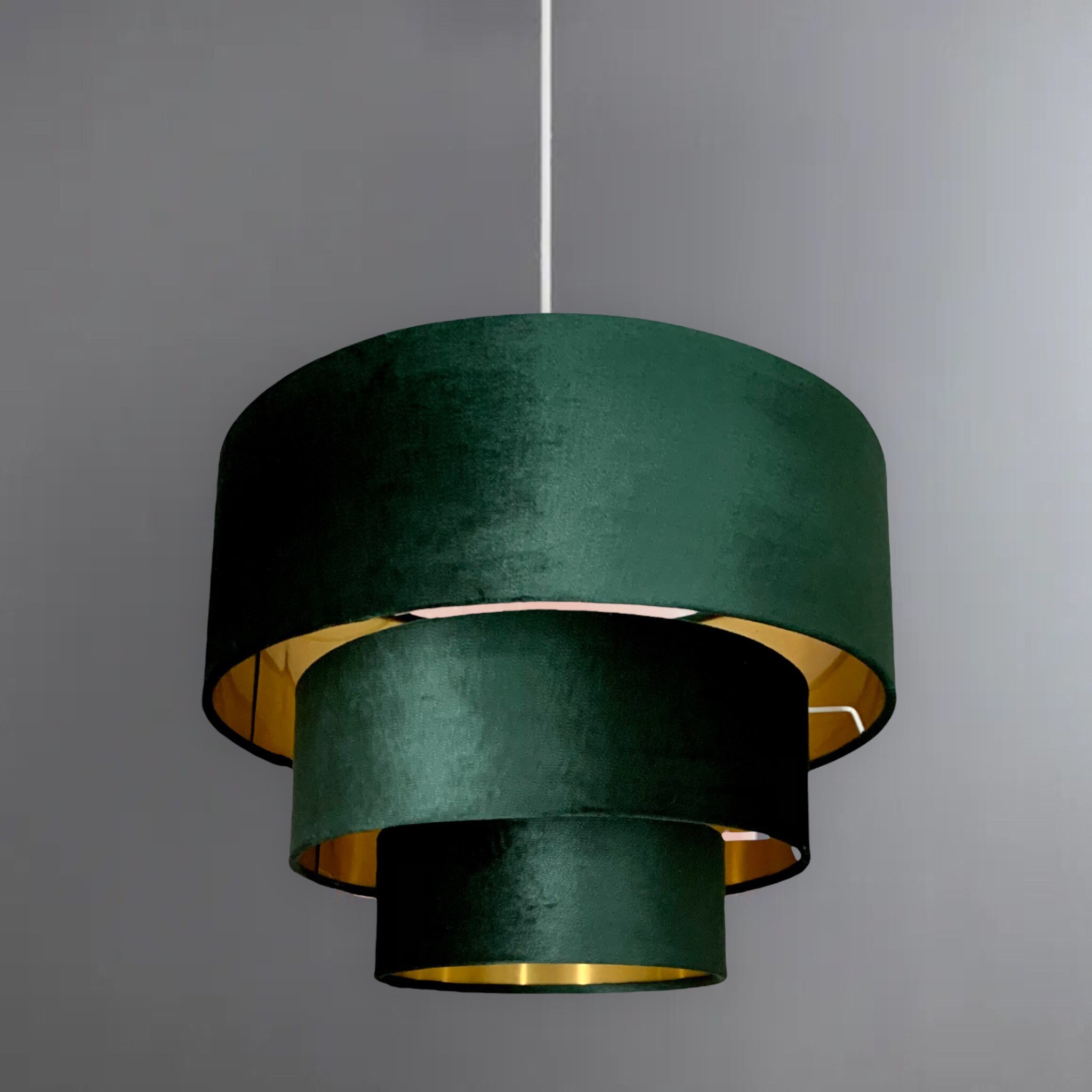 New HQ Three Tier Pendant Shade Ceiling Lamp Shade Made With