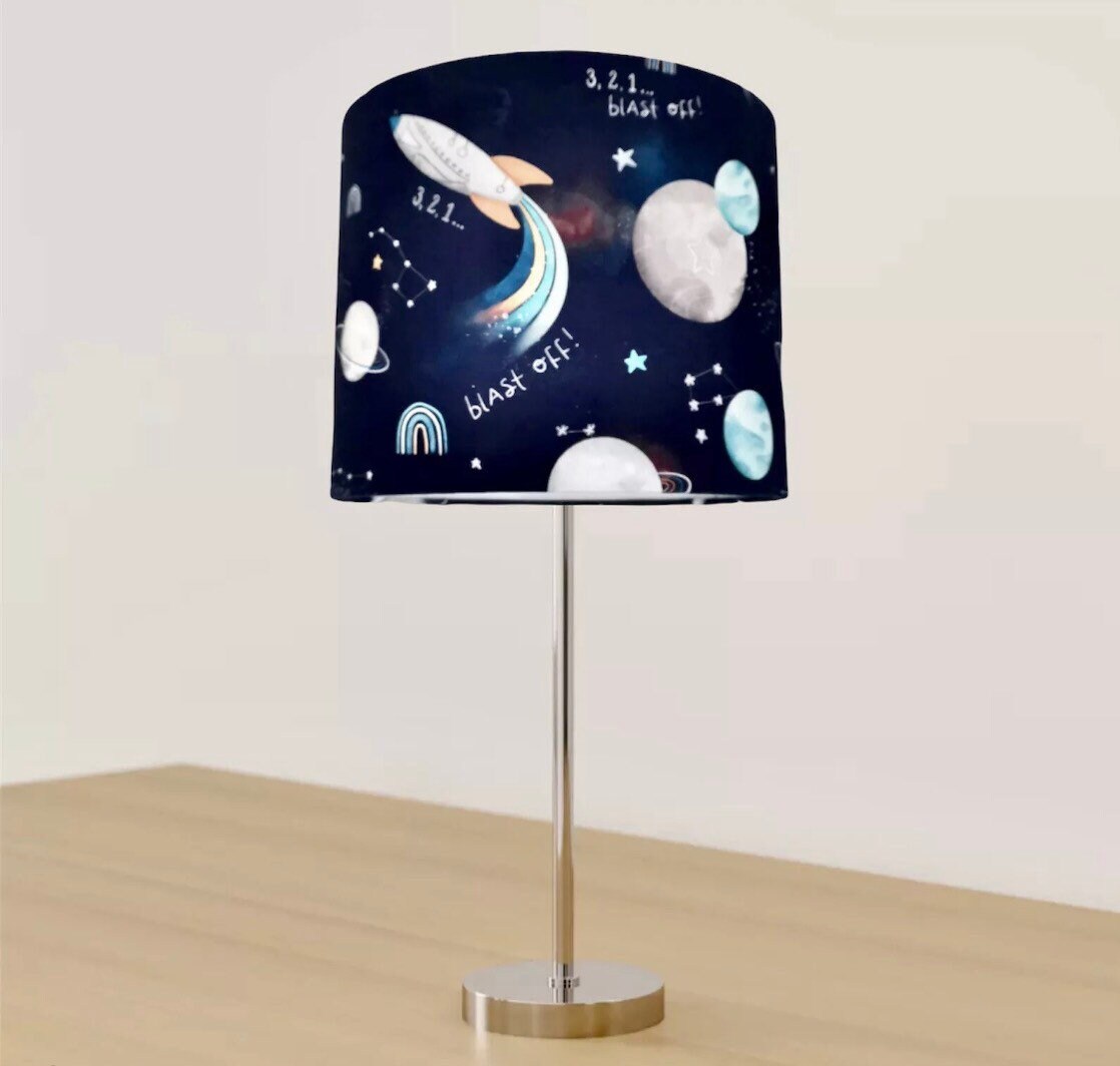 Space themed 2024 light shade
