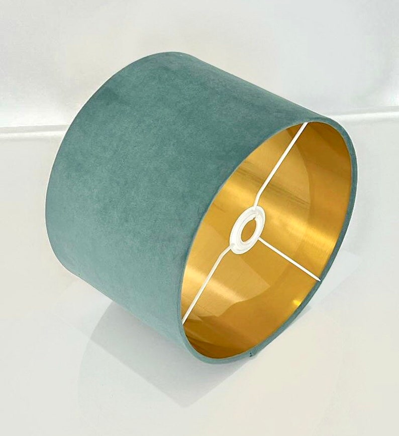 New Luxury Velvet Upholstery Velvet Lamp Shade and Pendant Etsy