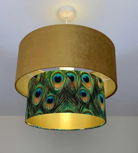 Peacock on sale pendant light