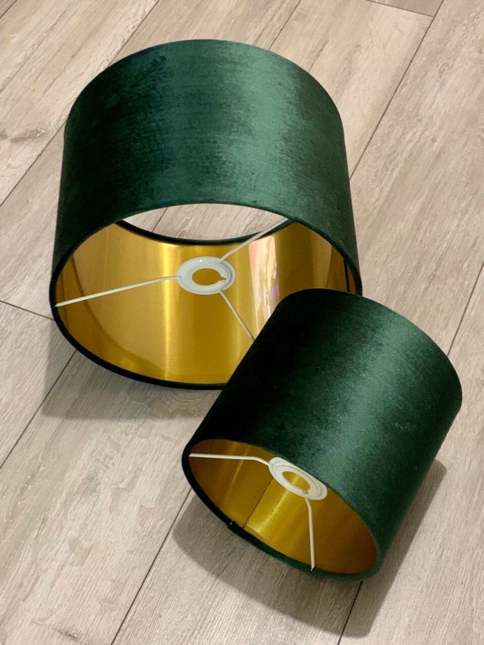 New Luxury Velvet Bottle Green Lamp Shade and Pendant Light Etsy UK