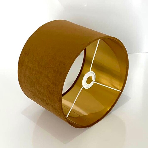 Velvet Lamp Shade Etsy UK