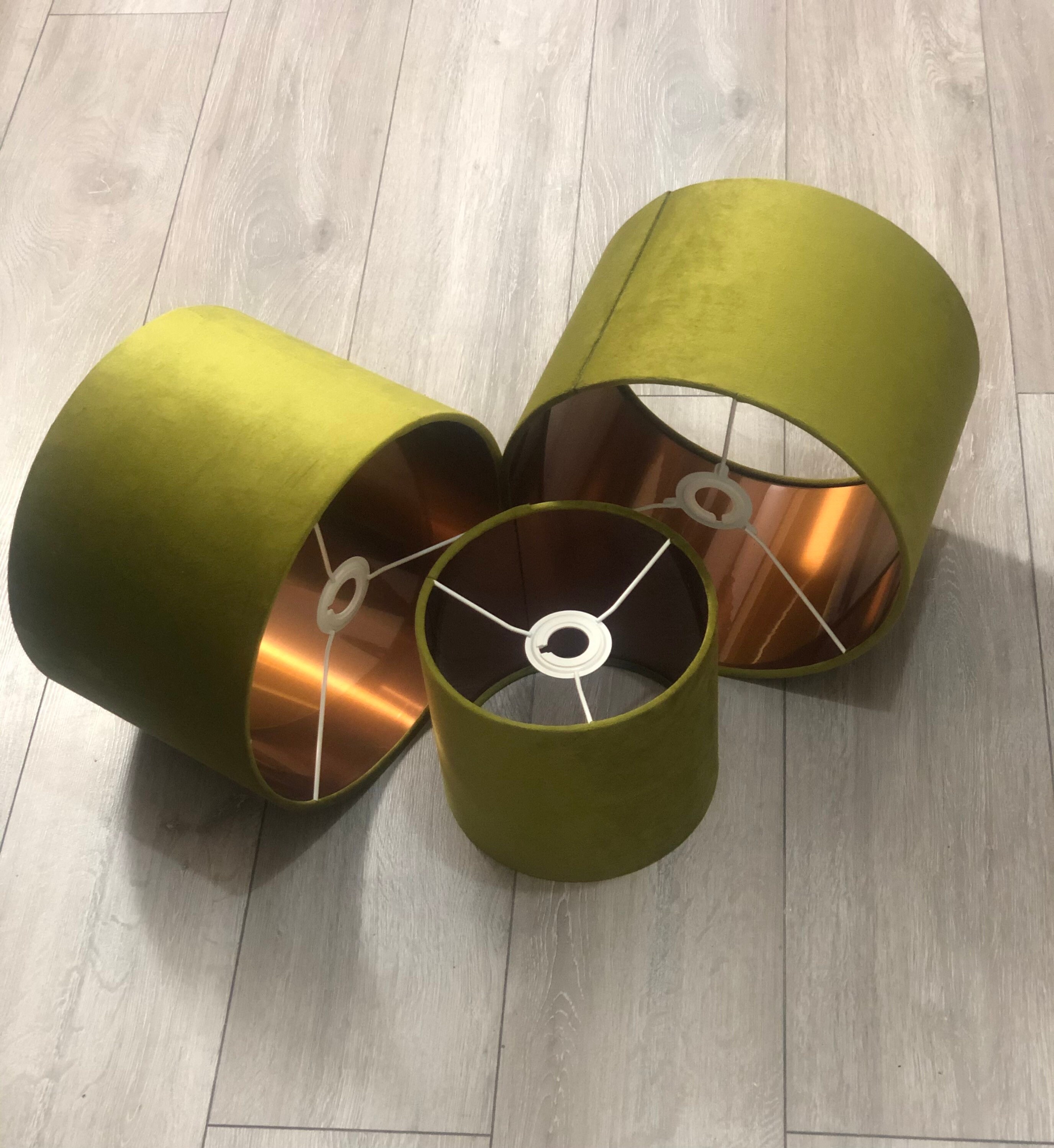 New Luxury Velvet Olive Green Lamp Shade and Pendant Light Etsy UK