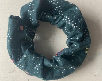 Outer Space Scrunchie