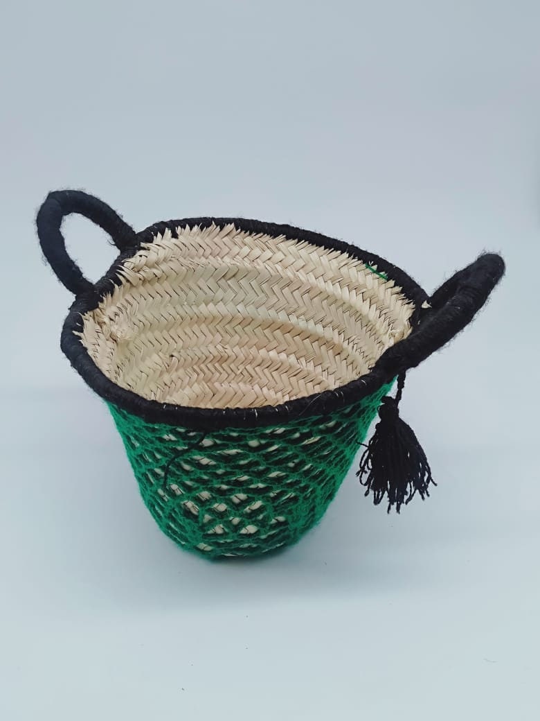 Straw Bag Crochet Made from cotton delicately handcraft Etsy