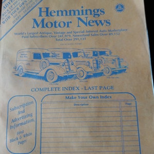 Hemmings motor news - Etsy 日本