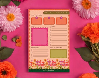 Islamic Daily To-Do Notepad Notebook Planner Journal and Deen Task Tracker for Muslim Women Islamic Gift Ideas for Eid Ramadan