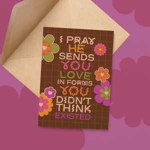 Tarjeta de felicitación islámica con sobre para Dua Ramadán Eid Regalo Boda Mujeres musulmanas Hijabi Muslimah