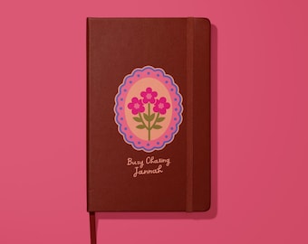 Islamic Leather Journal – Blank Hardcover Notebook with Relatable Muslim Quote | Gift for Muslim Women, Girls, Ramadan, Eid