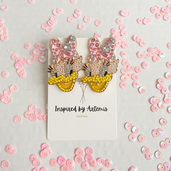 Disney Daisy Duck Earrings