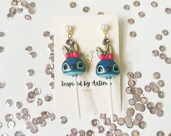 Pendientes de punto de Disney