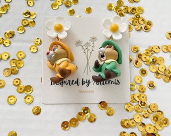 Disney the chip and dale earrings