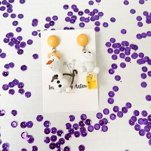 Boucles d’oreilles Disney Olaf