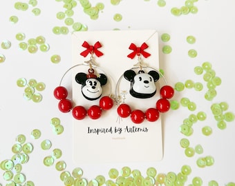Disney Mickey and Minnie Mouse Earrings