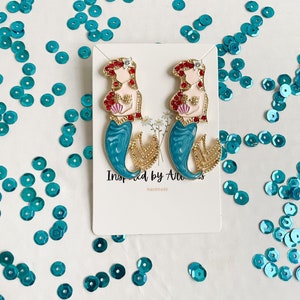 Boucles d'oreilles Disney La Petite Sirène