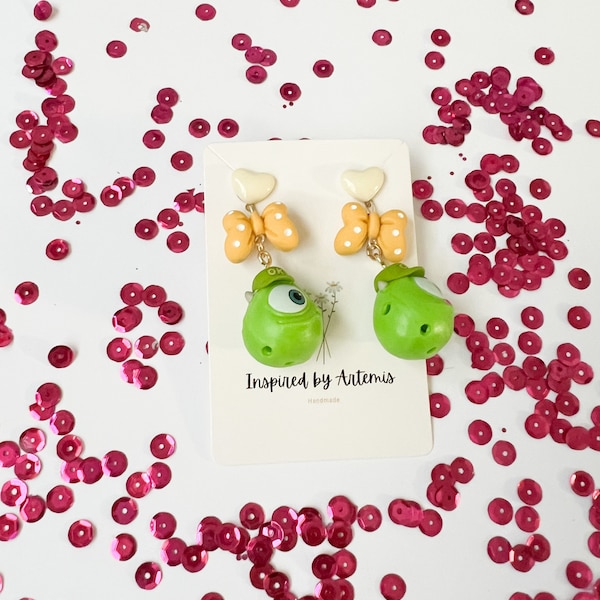 Disney Mike Wazowski Earrings