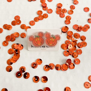 Disney Halloween Mickey Mouse Earrings