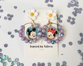 Disney Minnie en Mickey Mouse Oorbellen