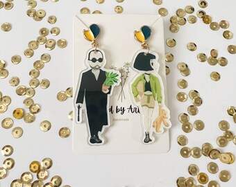Pendientes colgantes