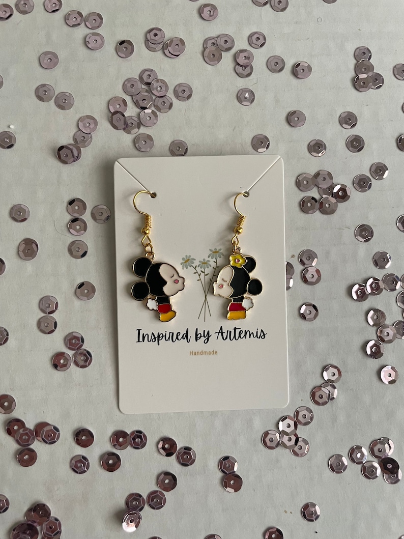 Disney Mickey and Minnie Mouse Earrings image 4