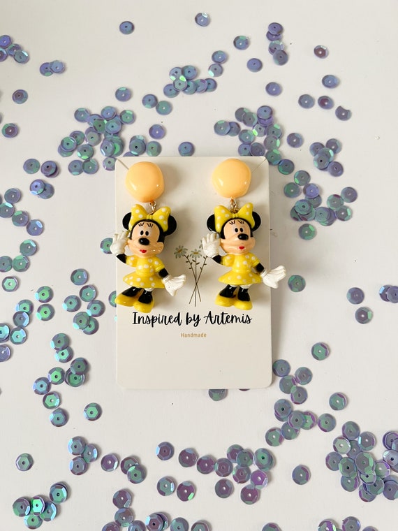 Disney Mickey Mouse 10kt Gold Purple Cubic Zirconia Stud Earrings -  Walmart.com