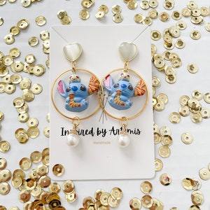 LILO and Stitch Drop Earrings