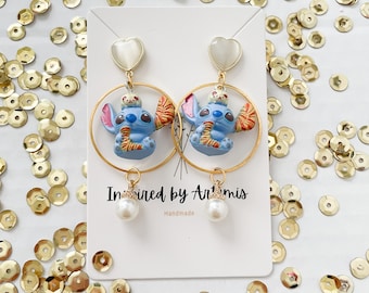 LILO and Stitch Drop Earrings