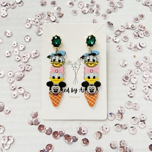 Disney Personages Oorbellen
