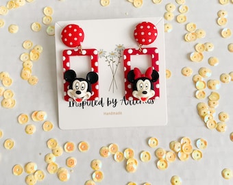 Disney Minnie en Mickey Mouse Oorbellen